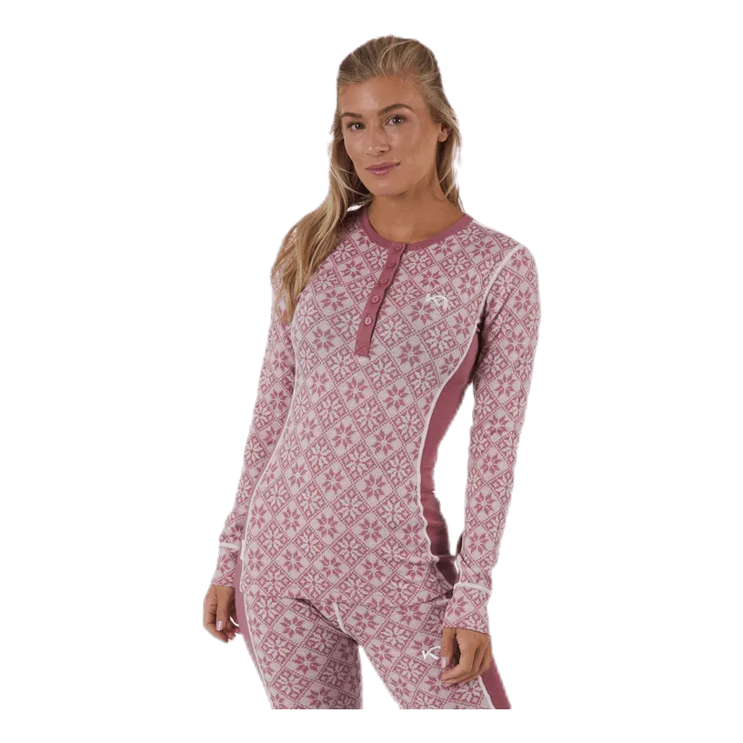 Kari Traa Rose Long Sleeve Shirt Pink