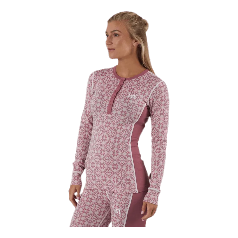 Kari Traa Rose Long Sleeve Shirt Pink