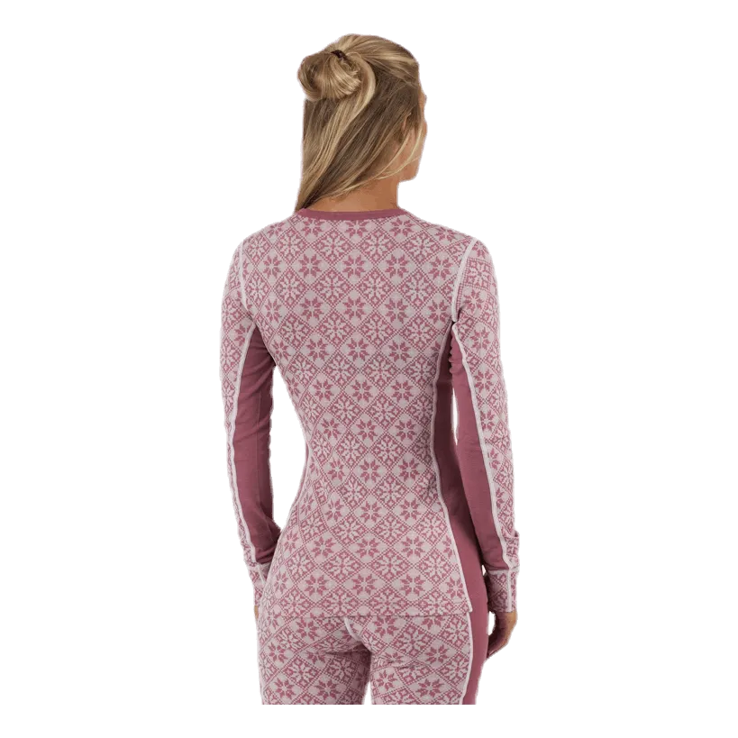 Kari Traa Rose Long Sleeve Shirt Pink