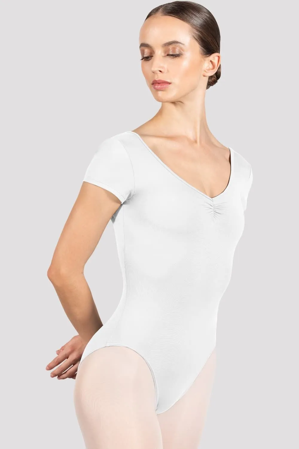 Ladies Penny Cap Sleeve Leotard