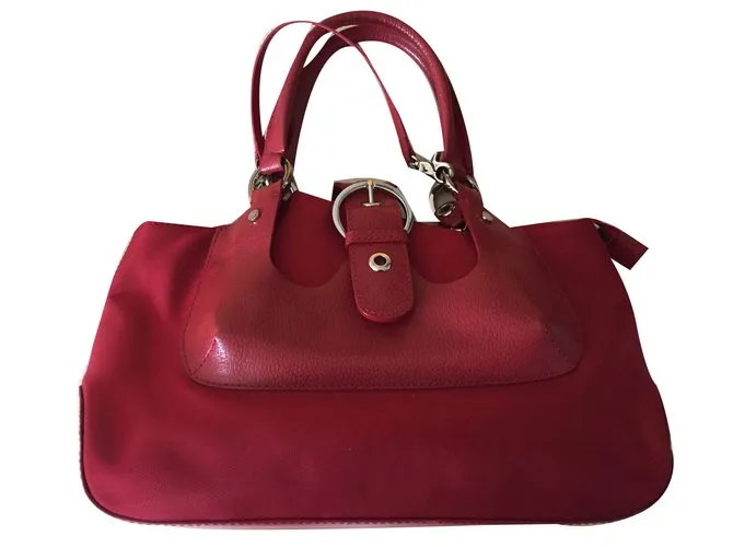 Lancel Bolsos de mano Roja 