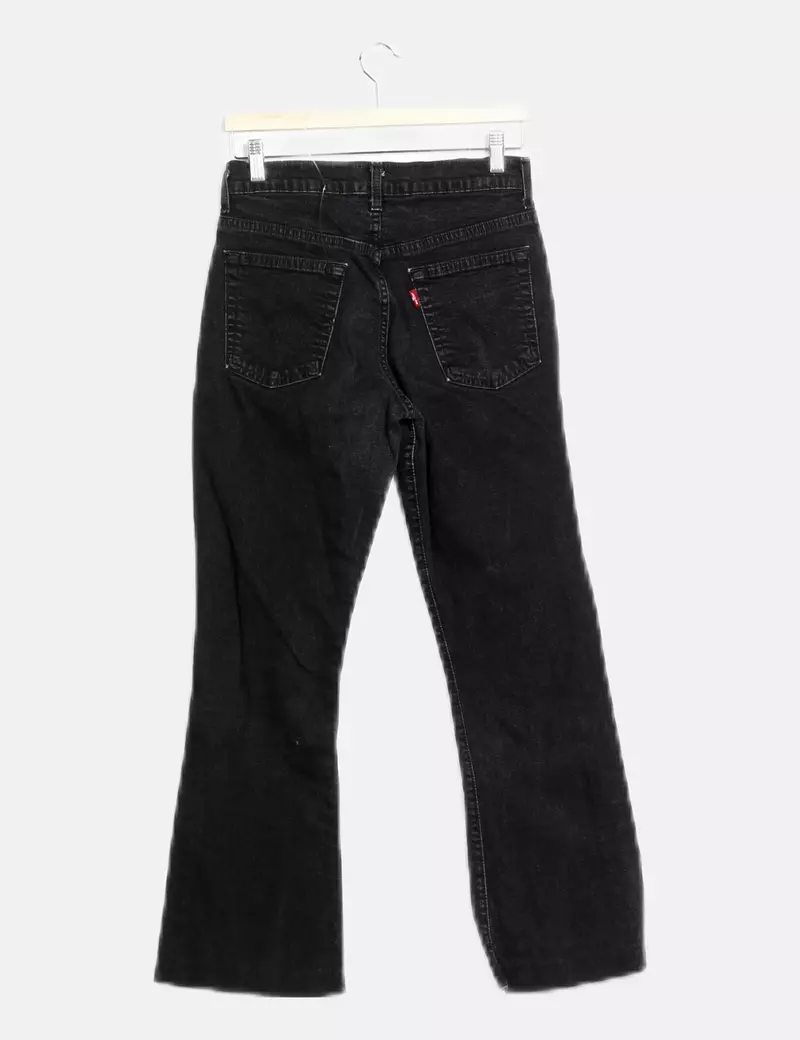 Levi's Jeans denim negro straight