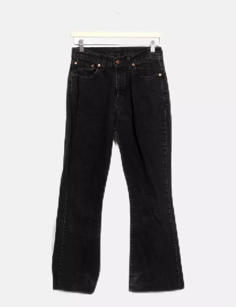 Levi's Jeans denim negro straight