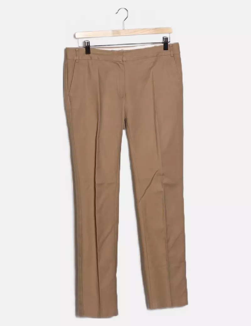 Mango Pantalón chino beige