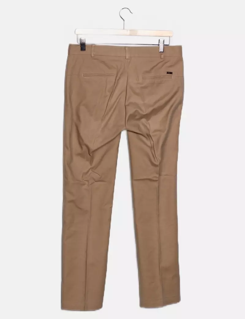 Mango Pantalón chino beige