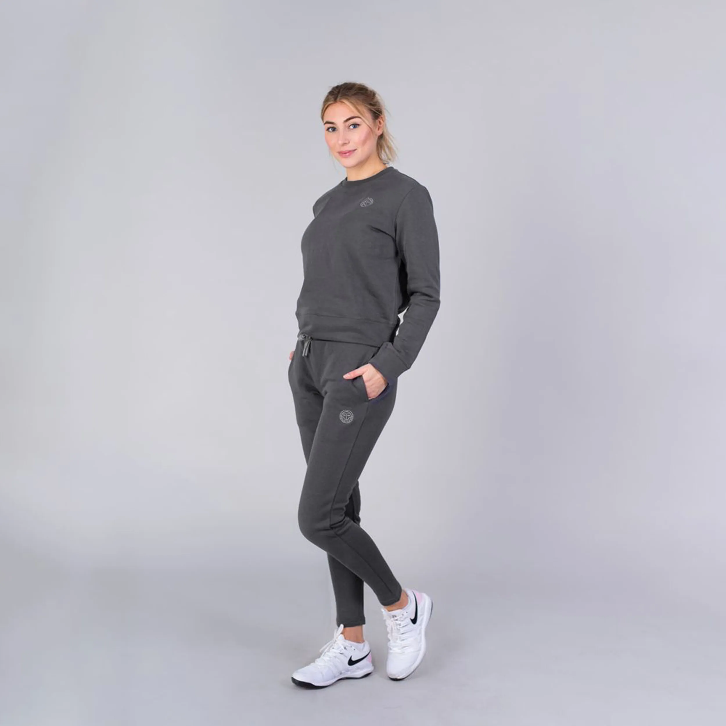 Mirella Basic Crew Sudadera Mujeres