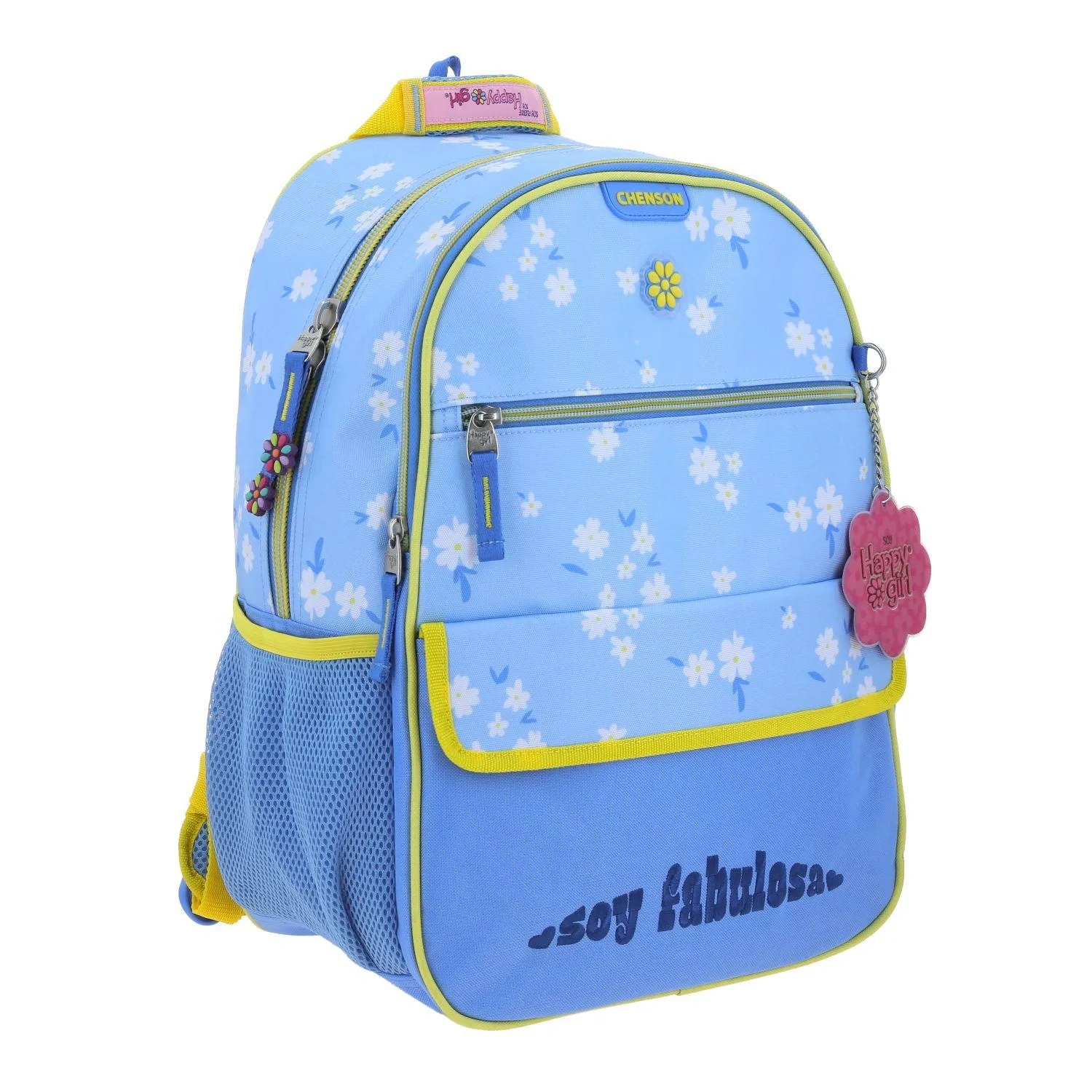 Mochila Azul Para Nia Happy Girl By Chenson Nikku