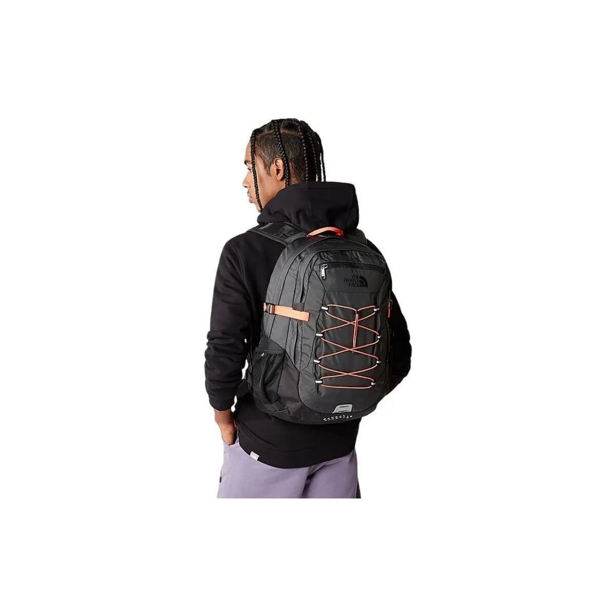 Mochila Borealis Classic Asphalt Grey/Retro Orange