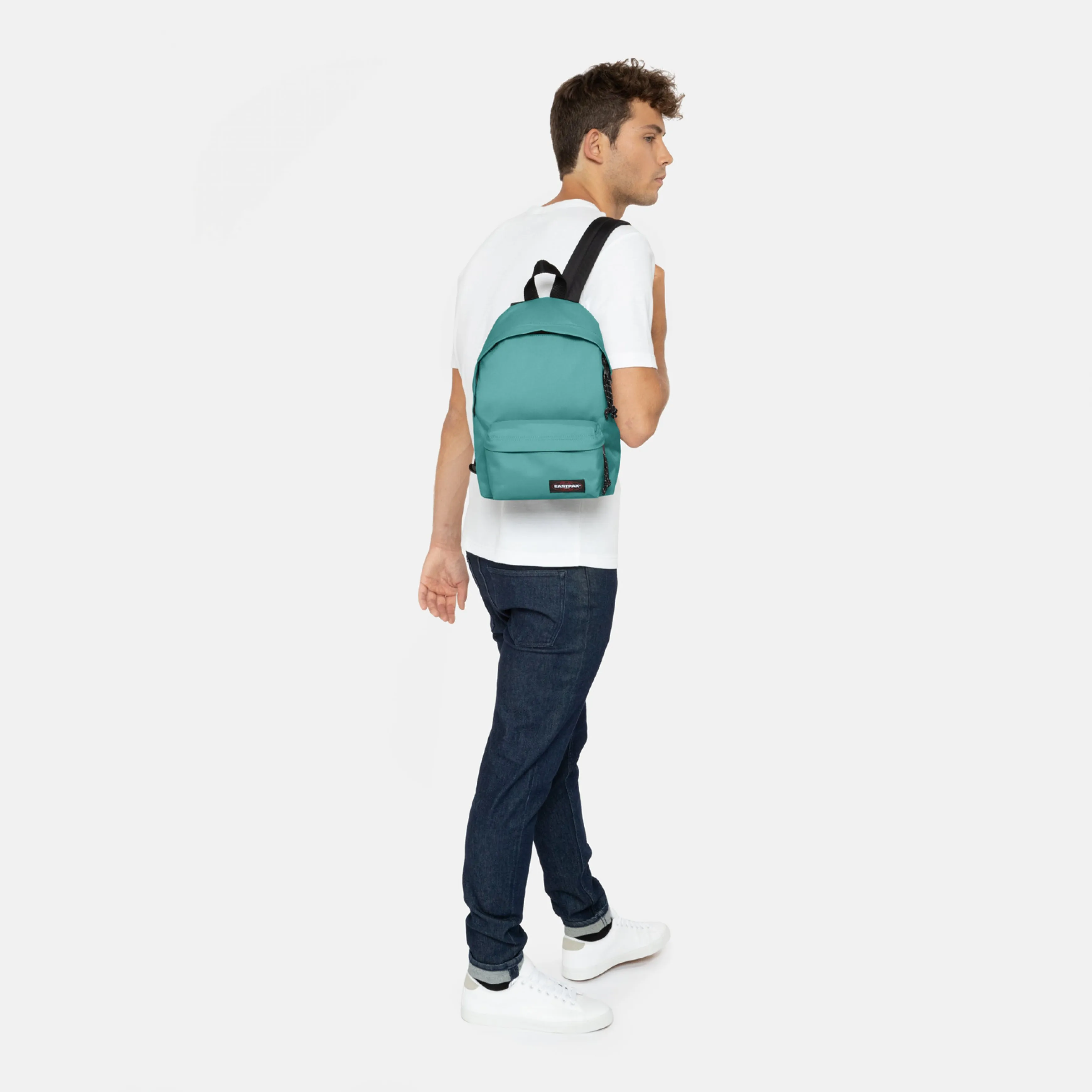 MOCHILA EASTPAK Orbit XS Mod. pequeño EK043_20W River Blue AZUL TURQUESA