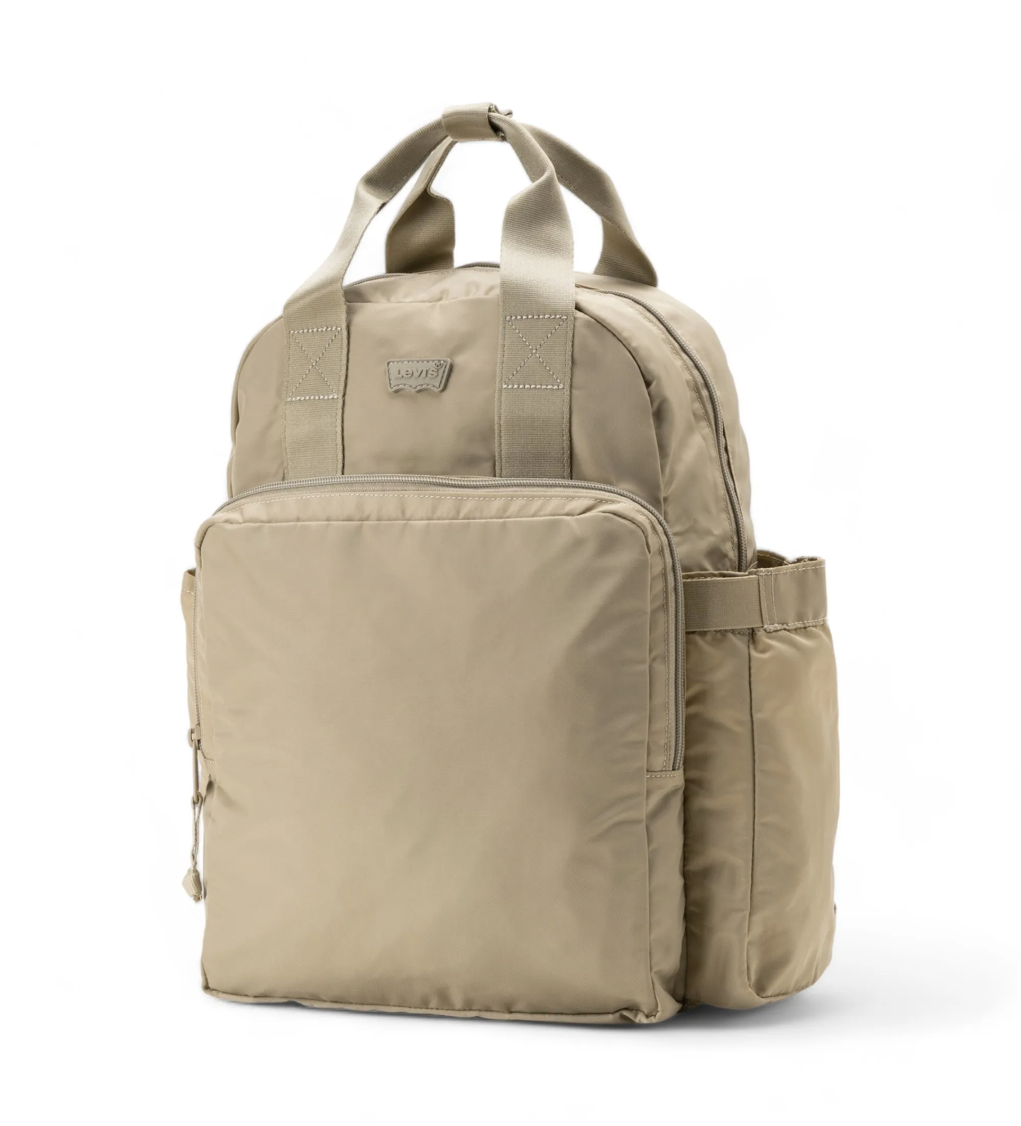 Mochila redonda L-Pack beige