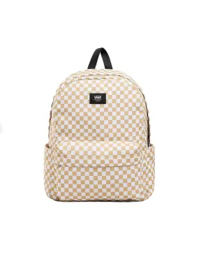 Mochila Unisex Vans Old Skool Check Mostaza