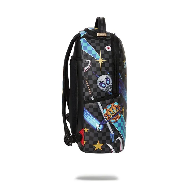 Mochila Urbano Unisex Sprayground Wtf Alien Invasion