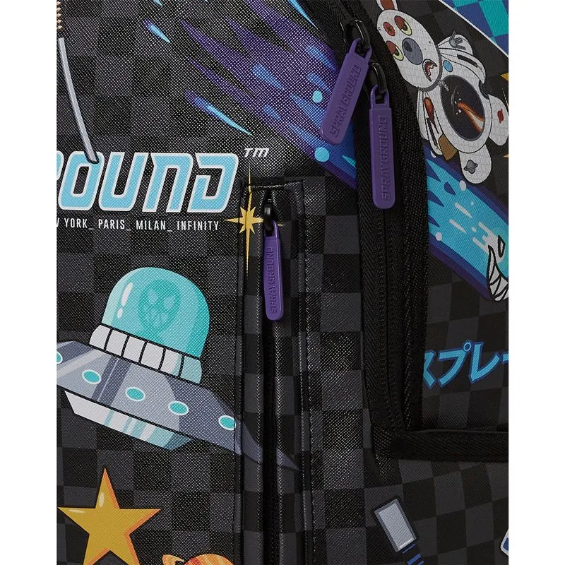 Mochila Urbano Unisex Sprayground Wtf Alien Invasion