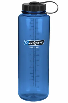 Nalgene Boca Ancha 1.5Lts 48oz Silo, Slate Blue, Tritan w/Black Loop-Top