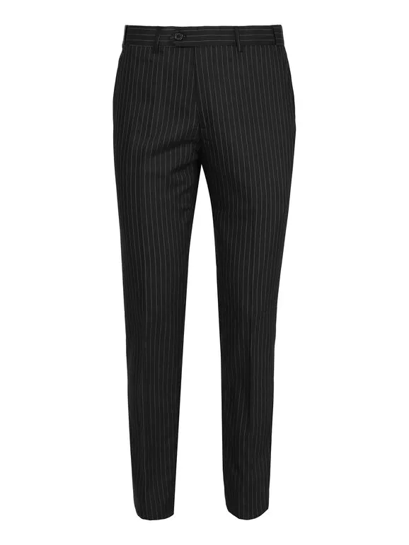 New Marshll Pantalón de raya diplomática de hombre elegante