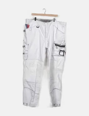 NoName Pantalón blanco cargo