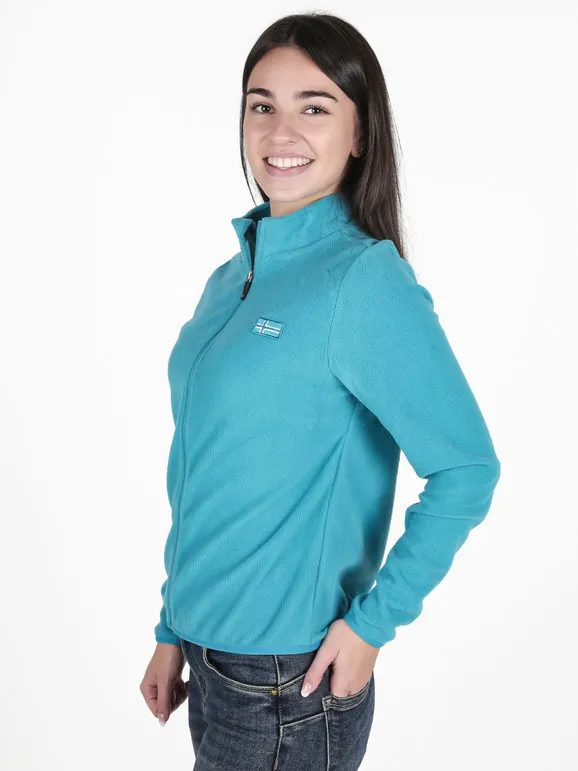 Norway Sudadera polar de mujer con cremallera completa