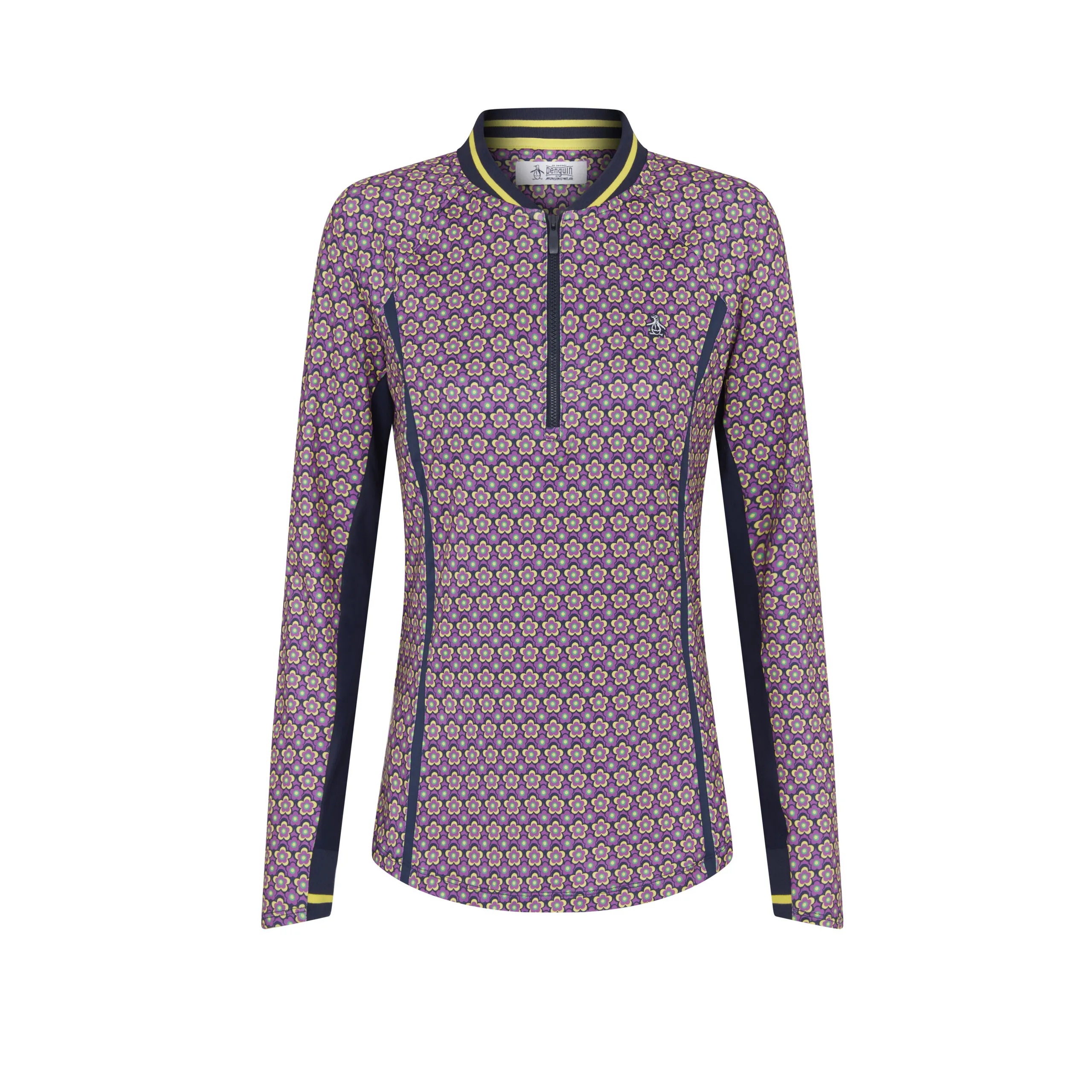 Original Penguin Golf Long Sleeve Printed Damen