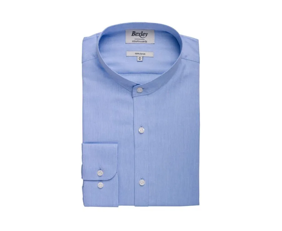 Paint Blue Sky Oxford Shirt - HÉROLD