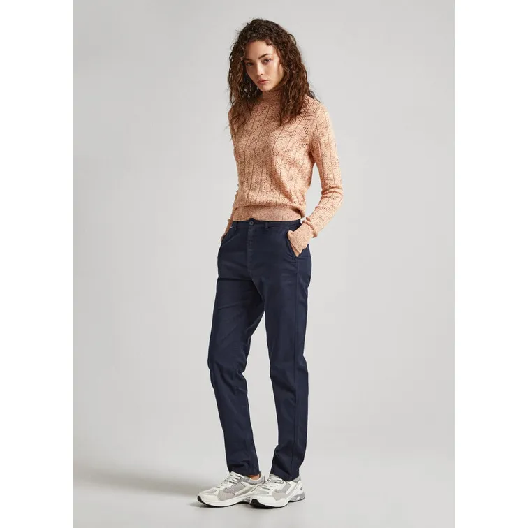 PANTALÓN CHINO FIT RECTO MUJER PEPE JEANS