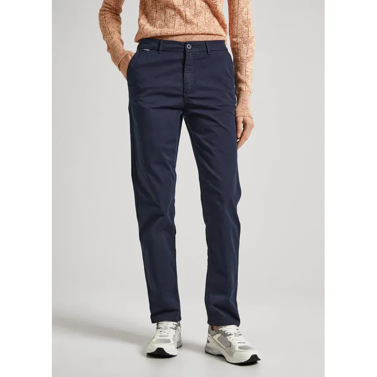 PANTALÓN CHINO FIT RECTO MUJER PEPE JEANS