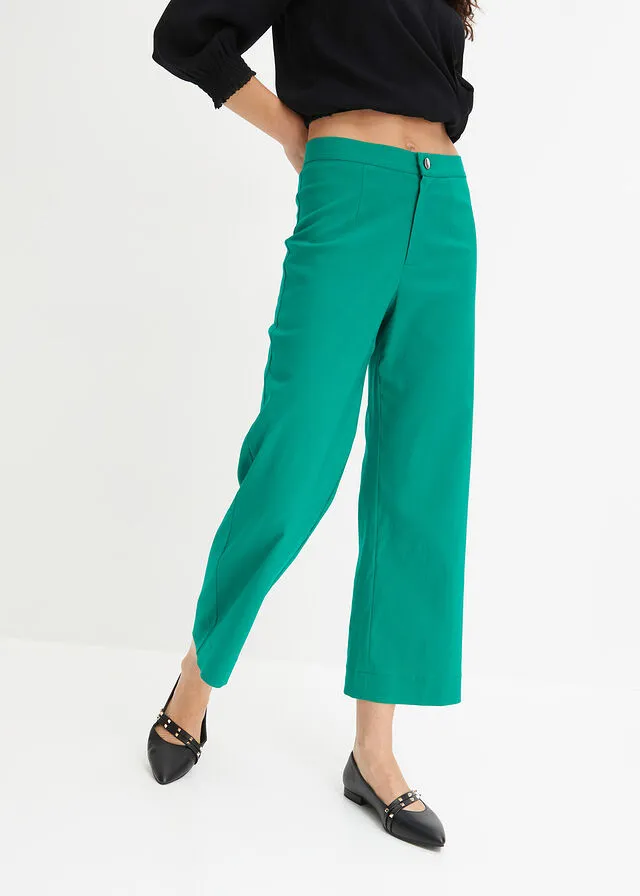 Pantalón capri Verde menta