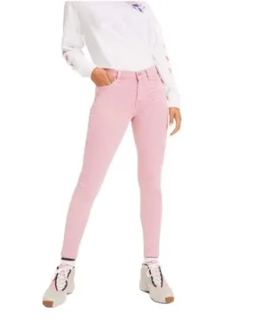 pantalón tommy jeans vaquero nora rosa