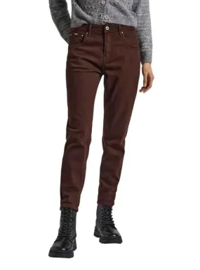 Pantalón Vaquero Pepe Jeans Violet Marrón Mujer