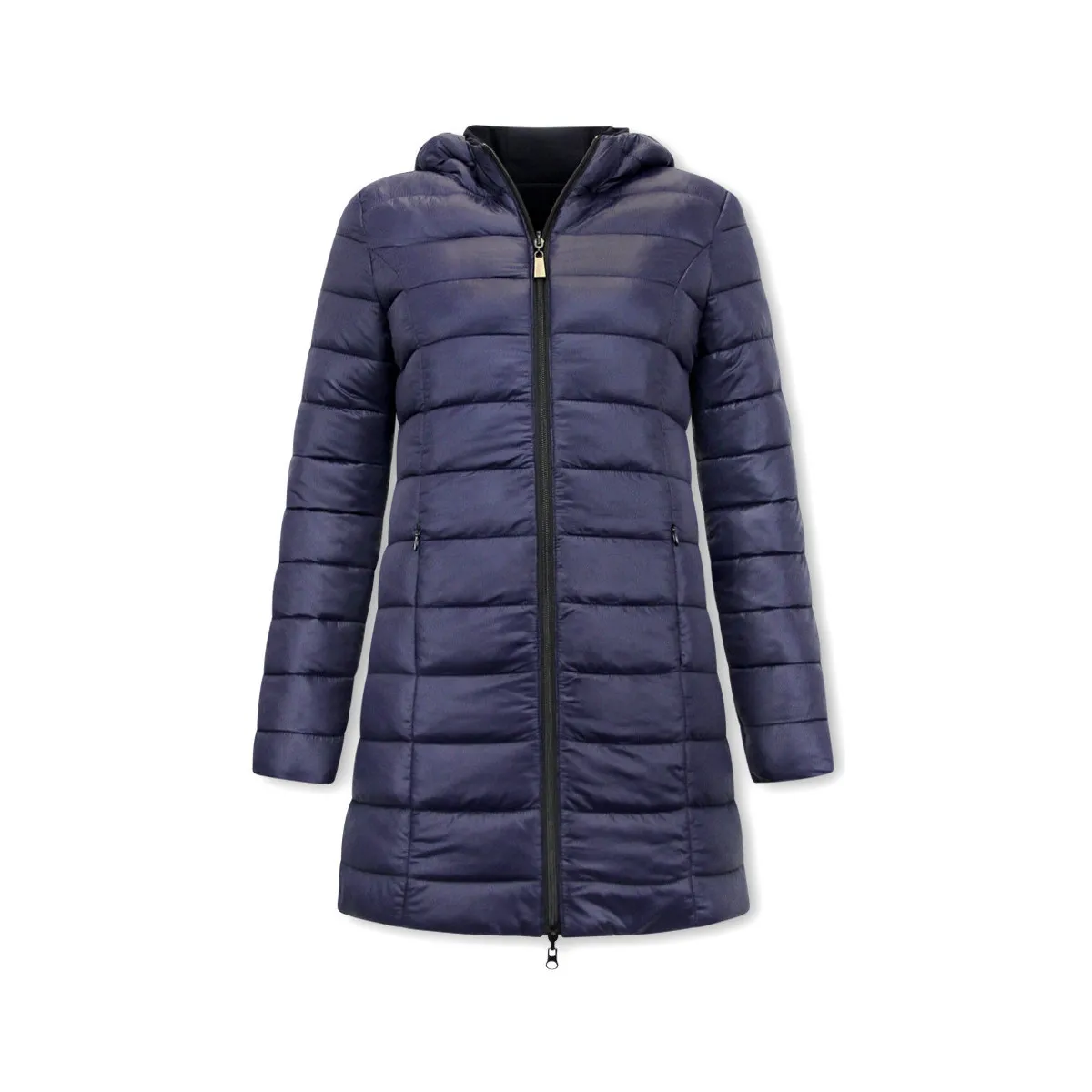 Parkas Reversibles Mujer Capucha B