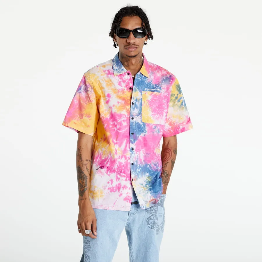 Pleasures Dizzy Short Sleeve Button Down