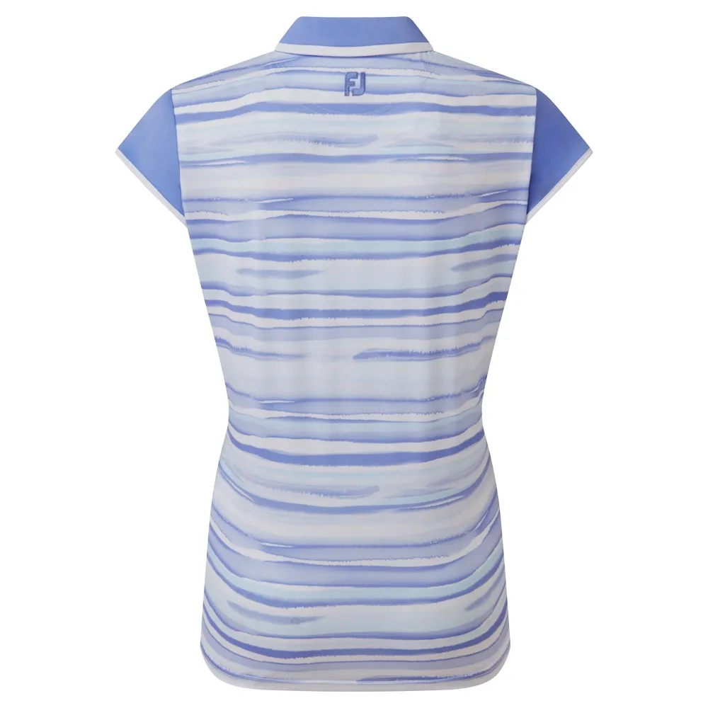 Polo Footjoy Cap Sleeve Colour Block Lisle de mujer