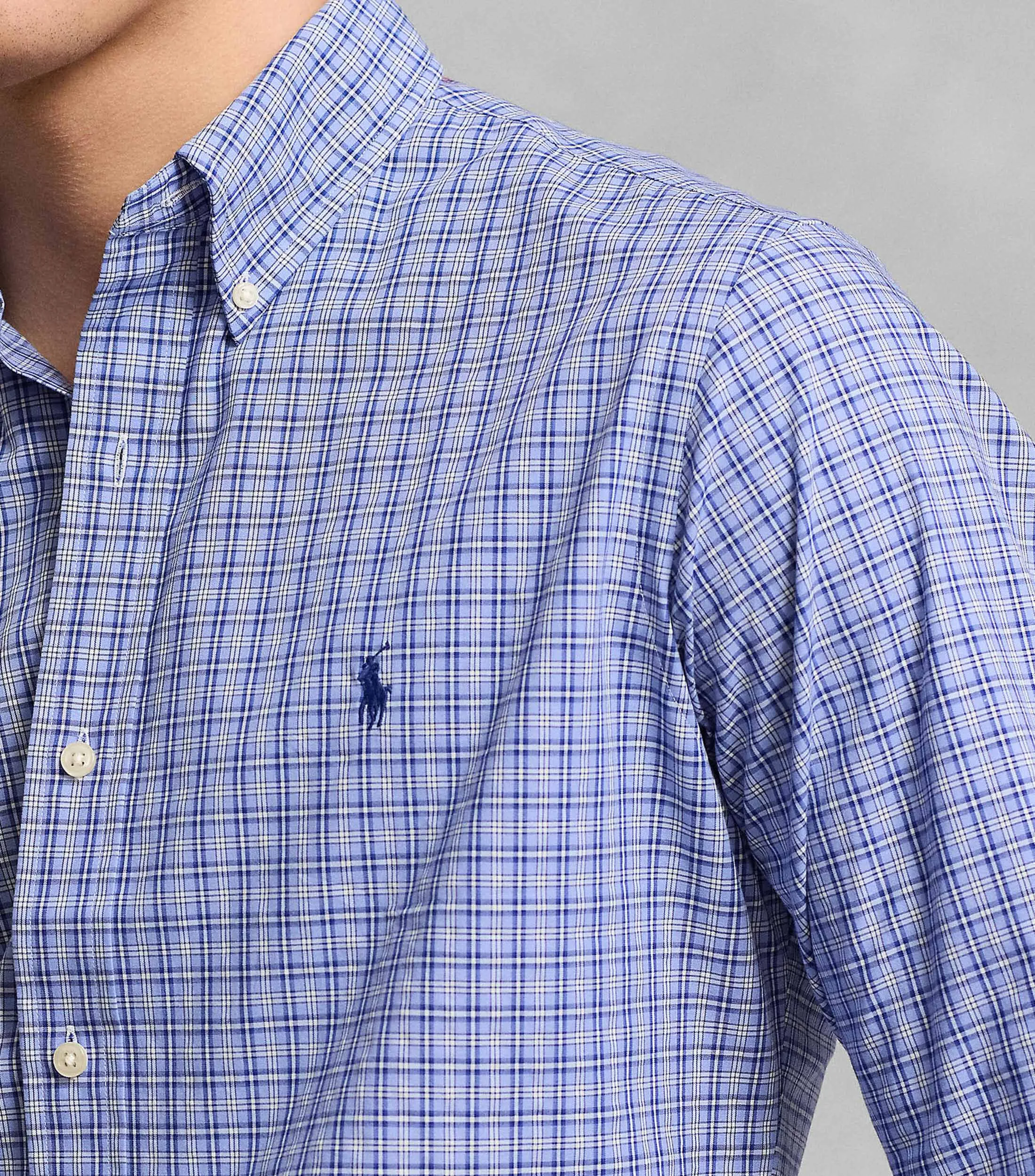 Polo Ralph Lauren Camisa con cuadros manga larga Hombre