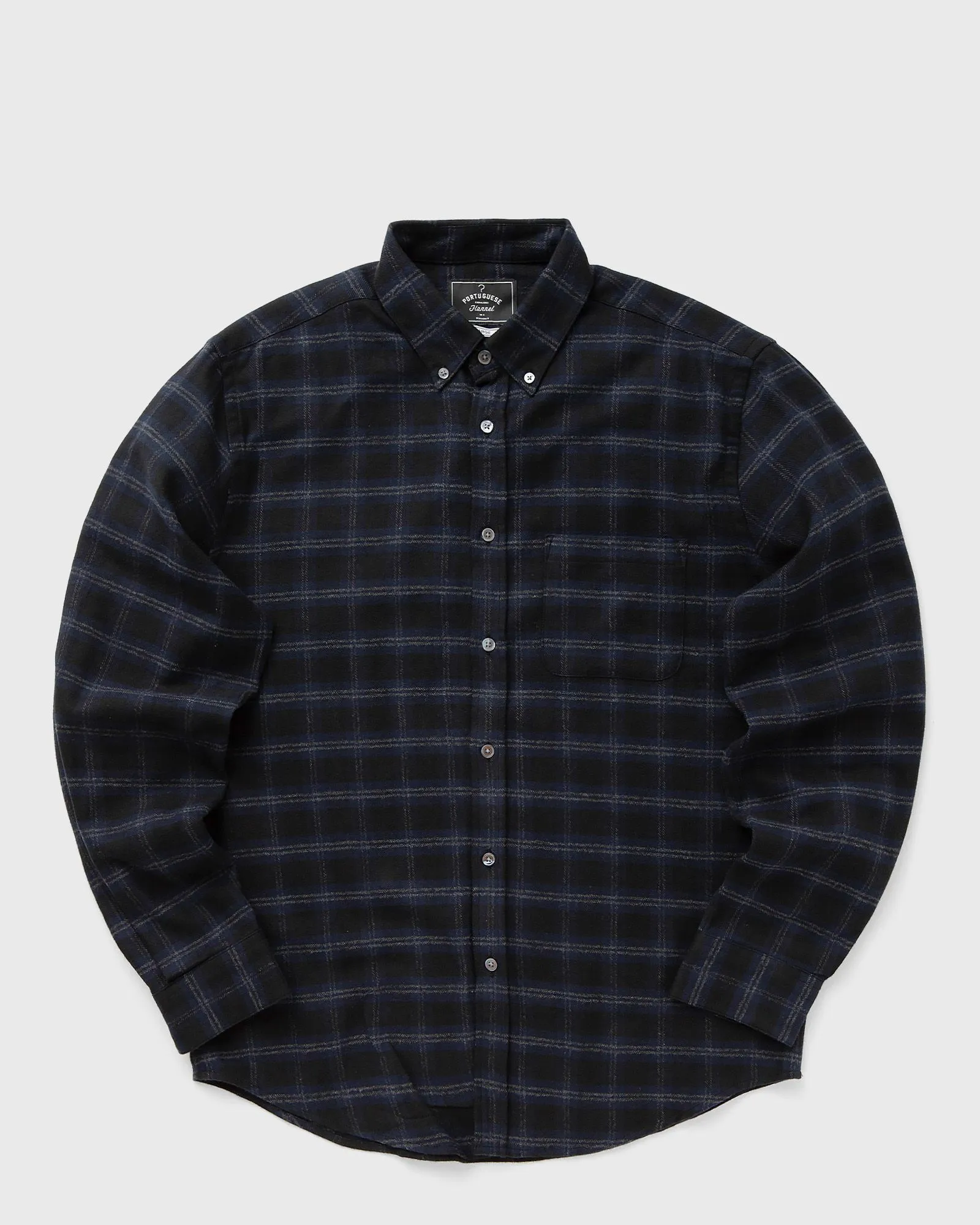 Portuguese Flannel Long Sleeve Shirt Blue