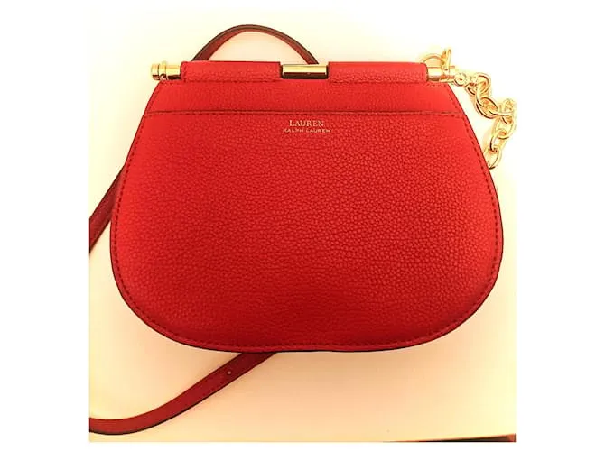 Ralph Lauren Bolsos de mano Roja 