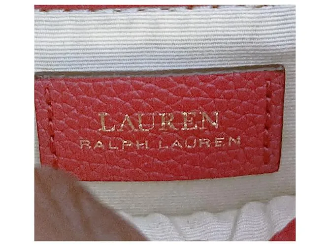 Ralph Lauren Bolsos de mano Roja 