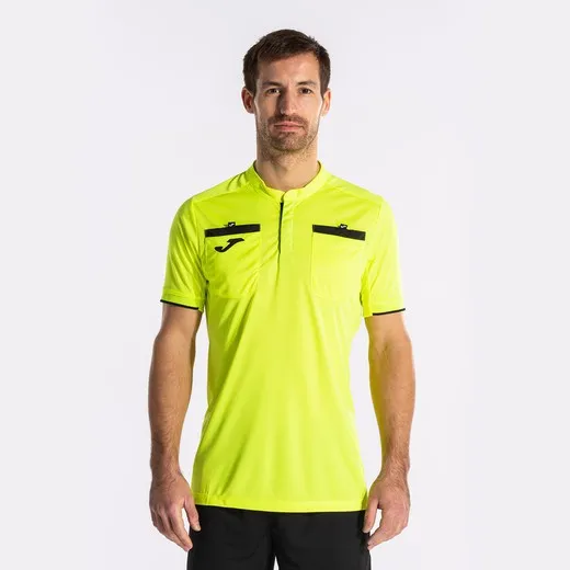 Referee Short Sleeve T-Shirt Fluor Yellow