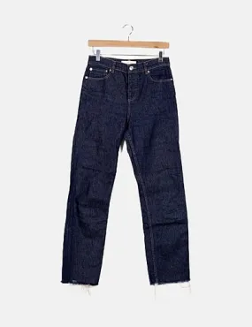 Samsoe samsoe Jeans denim azul marino desflecado