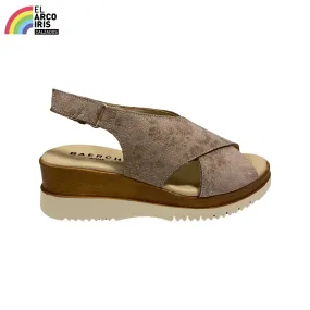 SANDALIA MUJER BAERCHI 40001S TAUPE