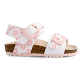 SANDALIA NIA GARVALIN 222662-B BLANCO ROSA