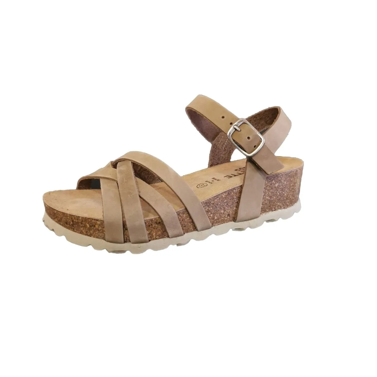 Sandalias De Piel Marrón De Niña Coquette 25253-31 (tallas De 31 A 41)