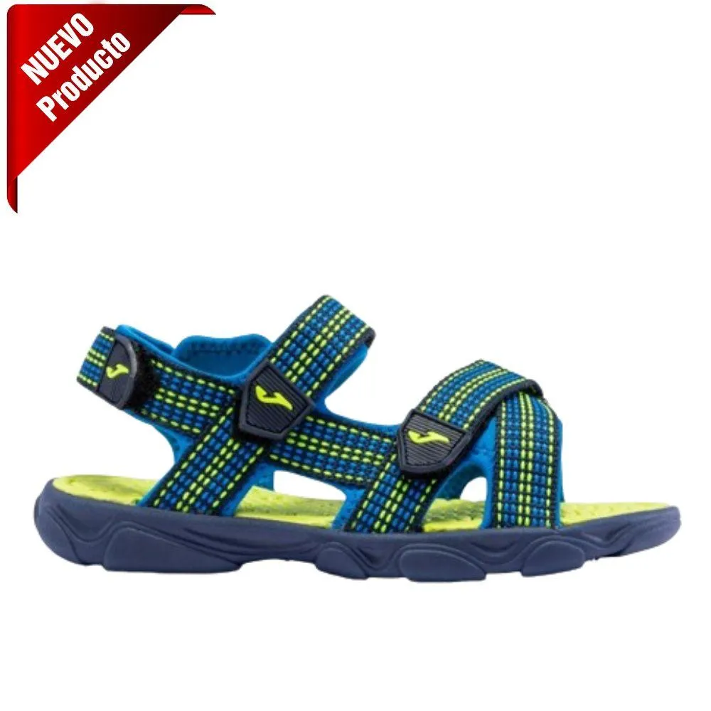 SANDALIAS DEPORTIVAS NIÑO S.WAVE JR 2404. Royal Amarillo