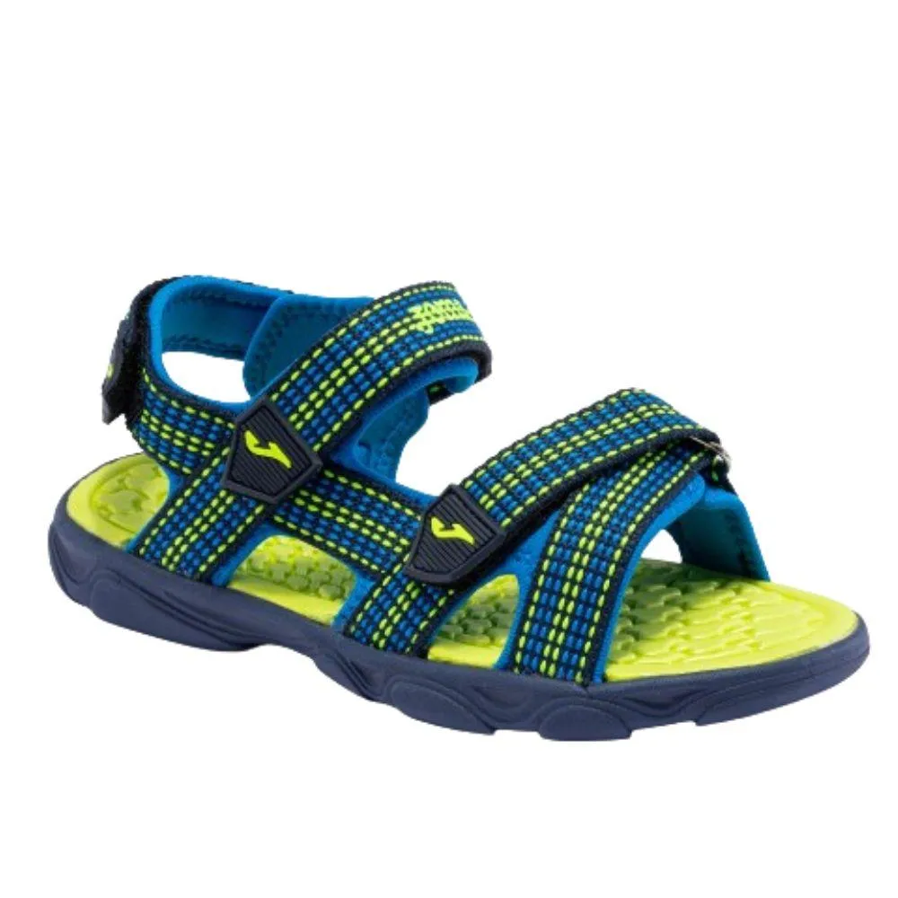 SANDALIAS DEPORTIVAS NIÑO S.WAVE JR 2404. Royal Amarillo