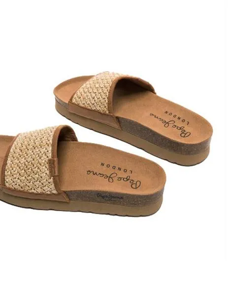 sandalias pepe jeans con plataforma oban ethnic