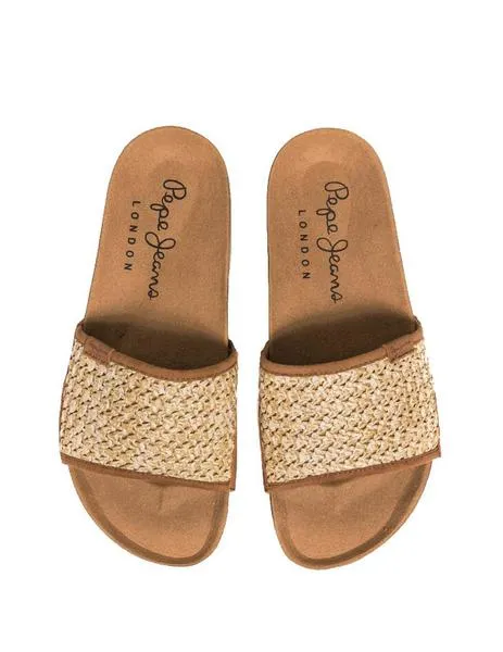 sandalias pepe jeans con plataforma oban ethnic