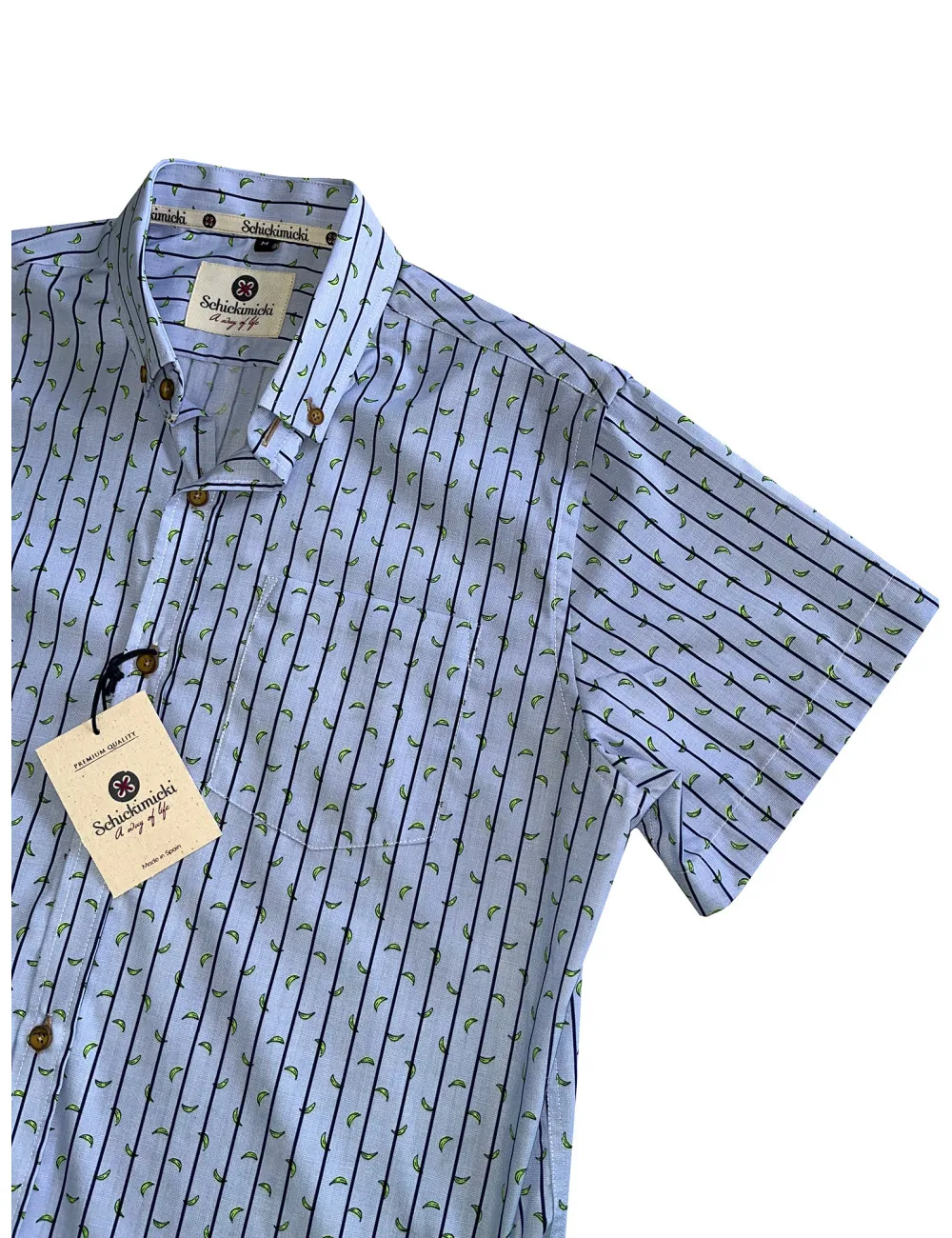 SK-340 C/2 CAMISA ESTAMPADO MICRO DIBUJO