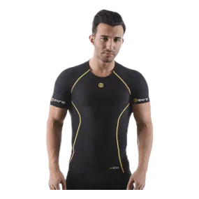 Skins A200 Mens Top Short Sleeve Black