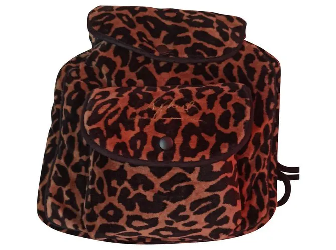 Sonia Rykiel Mochilas Estampado de leopardo 