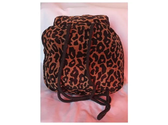 Sonia Rykiel Mochilas Estampado de leopardo 