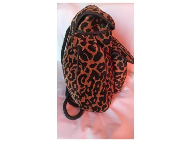 Sonia Rykiel Mochilas Estampado de leopardo 