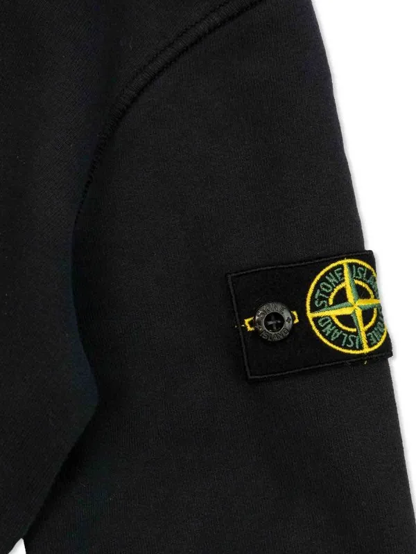 Stone Island Junior Sudadera - Negro